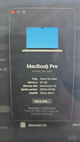 מקבוק פרו M3 MAX