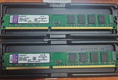 זוג Kingston DDR3 8GB 1333MHz