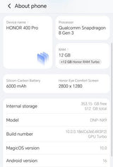 סמארטפון Honor 400 Pro