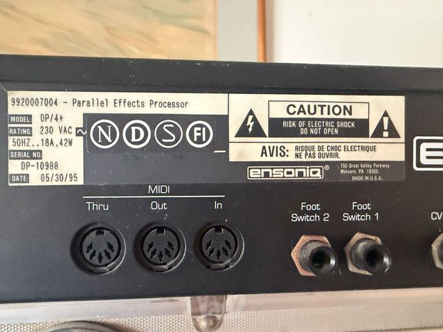 מולטי אפקט +ENSONIQ DP/4