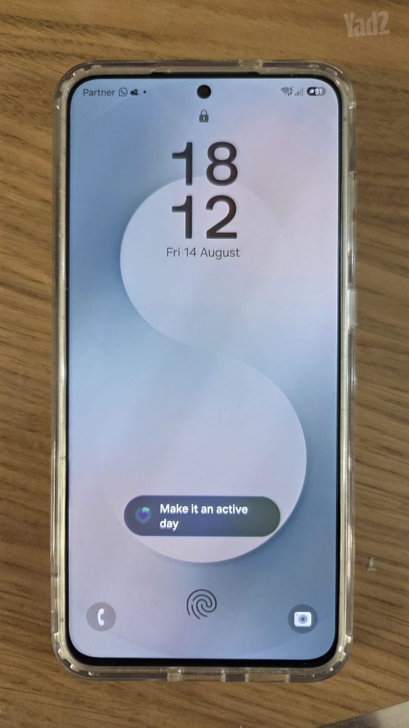 Samsung Galaxy S25 FE + מגן