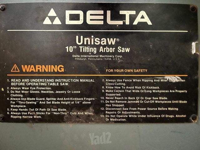 מסור שולחן delta