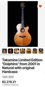 Takamine LTD-2001 Dolphins
