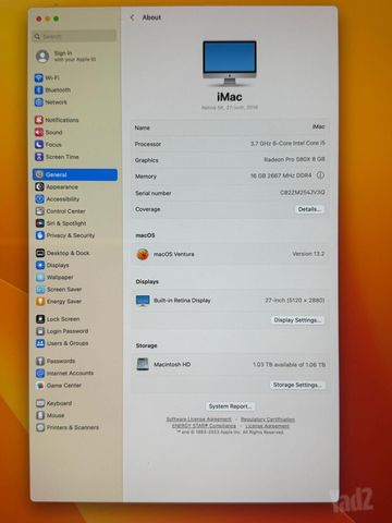 iMac 27" 2019 חצי מחיר!!!
