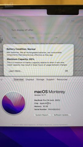 MACBOOK PRO 2021 14'