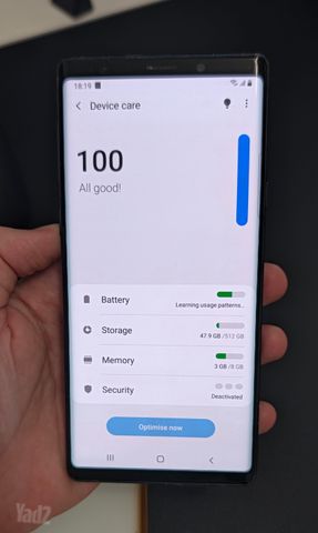 Note9 512GB עם S Pen