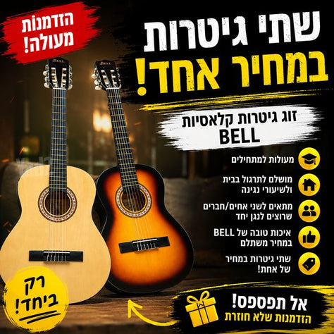 ‏שתי גיטרות
