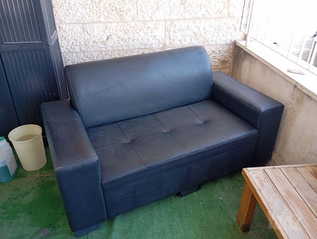 ספה דמוי עור