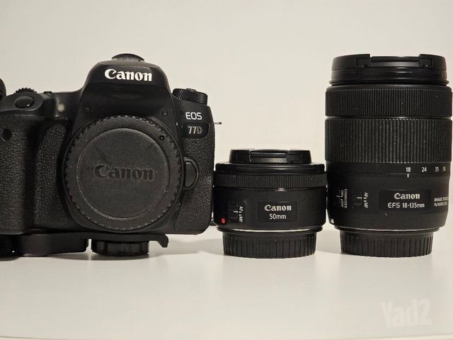 Cannon 77D + EFS 18-135mm