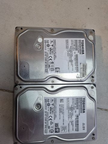 TOSHIBA 500GB HDD X3