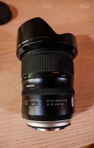 עדשה Tamron 24-70 G2 EF Canon