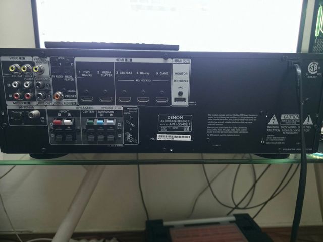 denon avr s540bt 5.2 reciver