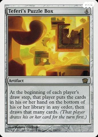 Teferi's Puzzle Box Foil
