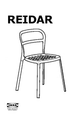 כסאות Reidar של Ikea