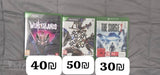 שלושה משחקים לxbox