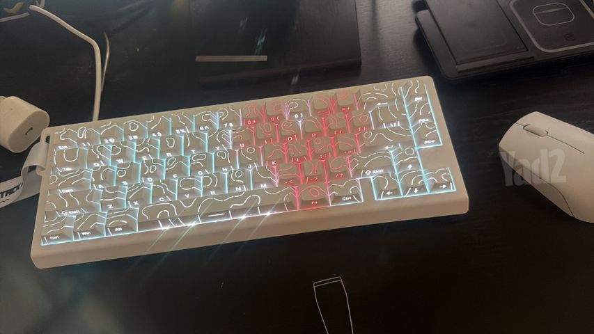 מקלדת Attack Shark x68he