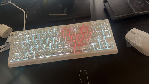 מקלדת Attack Shark x68he