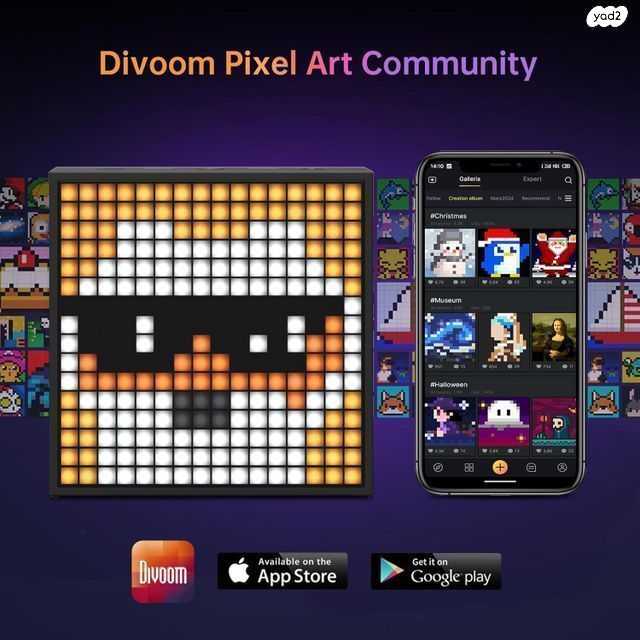שעון שולחני Divoom
