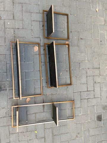 סט מדפים מעוצב