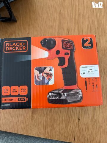 מברגה black decker