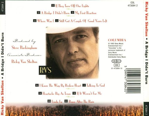 Rickg Van Shelton A Bridge I d