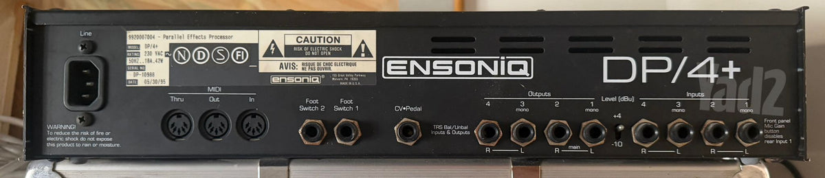 מולטי אפקט +ENSONIQ DP/4