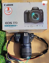 מצלמה CANON 77D ועדשה EF18-135