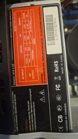 ספק     Codegen 500W