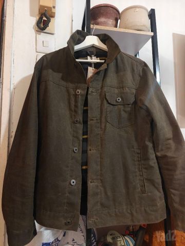Flint and tinder waxed trucker
