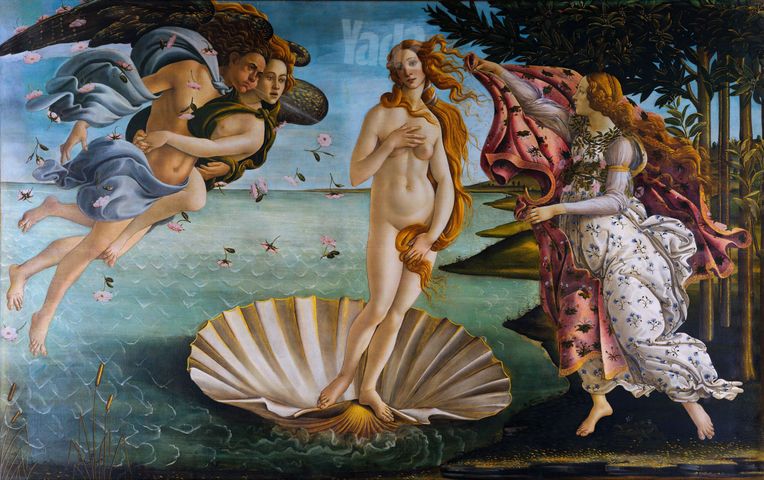 ציור שמן Birth of venus