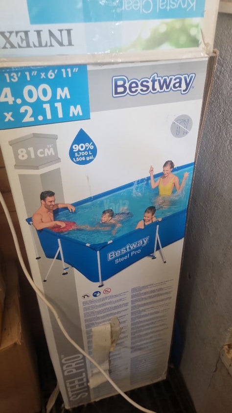 בריכה + מסנן