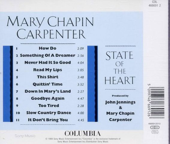 Mary Chapin Carpenter State