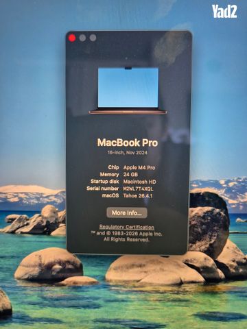 MacBook Pro M4 16" 24GB RAM