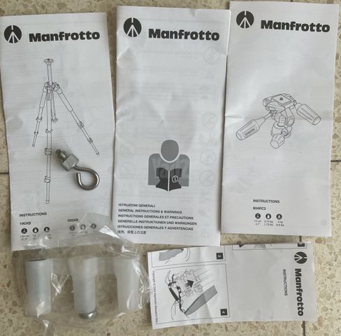 חצובת Manfrotto + ראש