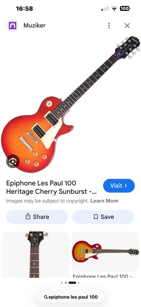 גיטרה חשמלית epiphone