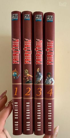 Fairy Tail בצרפתית כרכים 1–4