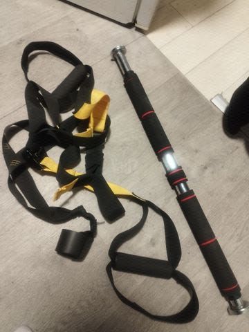 TRX + מוט מתח