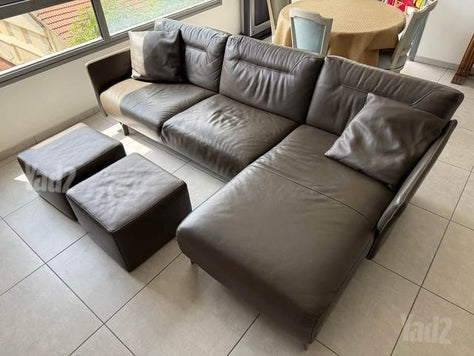 ספת עור Natuzzi Tenore