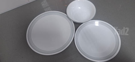 צלחות corelle 12 סועדים