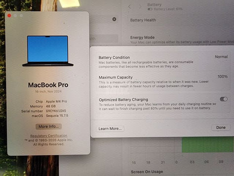 Macbook M4 16 Inch