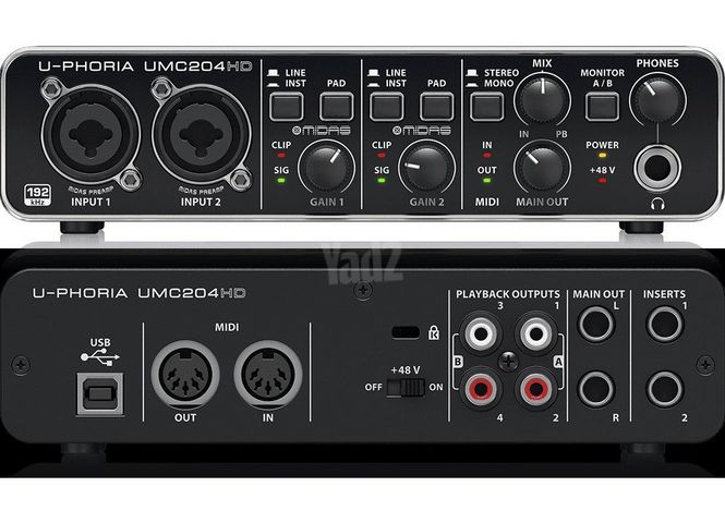 BEHRINGER U-PHORIA UMC204HD