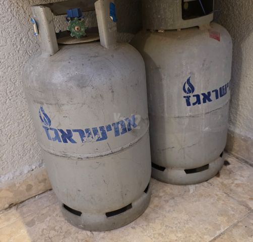 2 בלוני גז 5 ק"ג