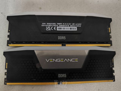 זכרון ראם ddr5 32gb 7200mhz