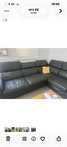 ספת עור מאיטליה