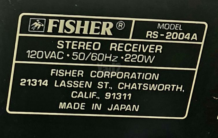 רסיבר FISHER