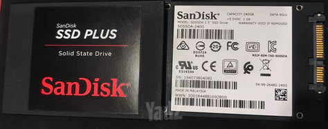 SSD SATA SanDisk Plus 240GB