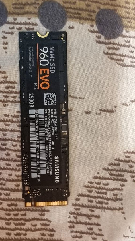 Ssd nvme samsung 960 evo