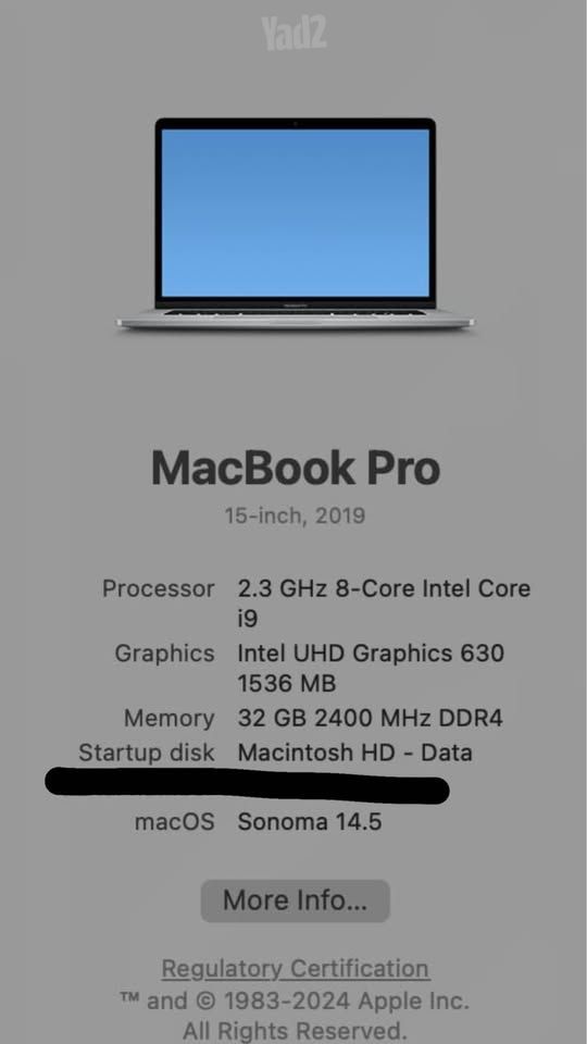 MacBook Pro 2019