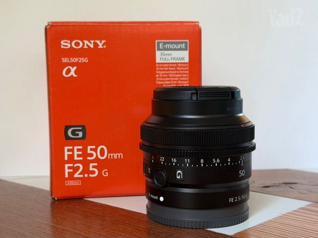 Sony FE 50mm f2.5 G עדשת סוני