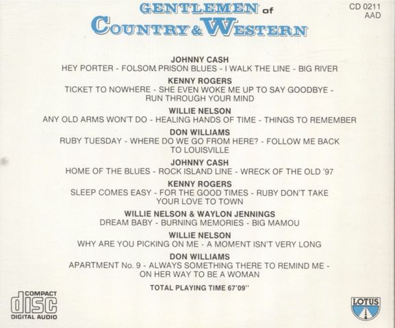 Gentlemen of Country & Western
